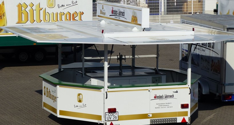 Ausschankwagen mieten